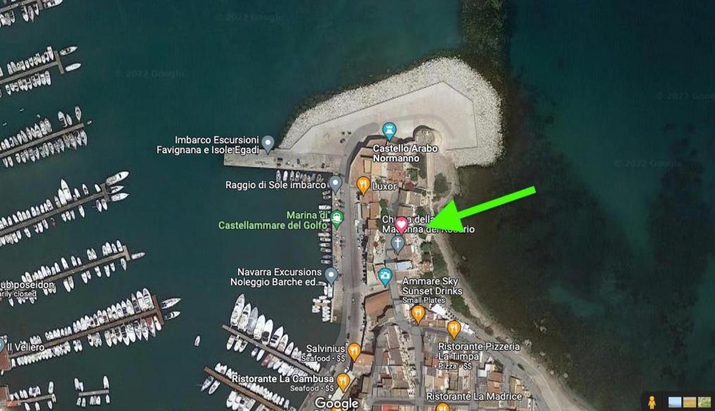 Apartamento Castello A Mare Castellammare del Golfo Exterior foto